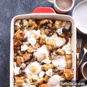 Make-Ahead Spicy Italian Sausage Breakfast Casserole 2 A healthy breakfast casserole dish.