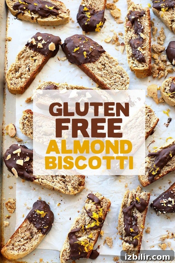 Made with 100% almond meal, this gluten free almond biscotti is the ultimate Christmas cookie recipe to make this holiday season!