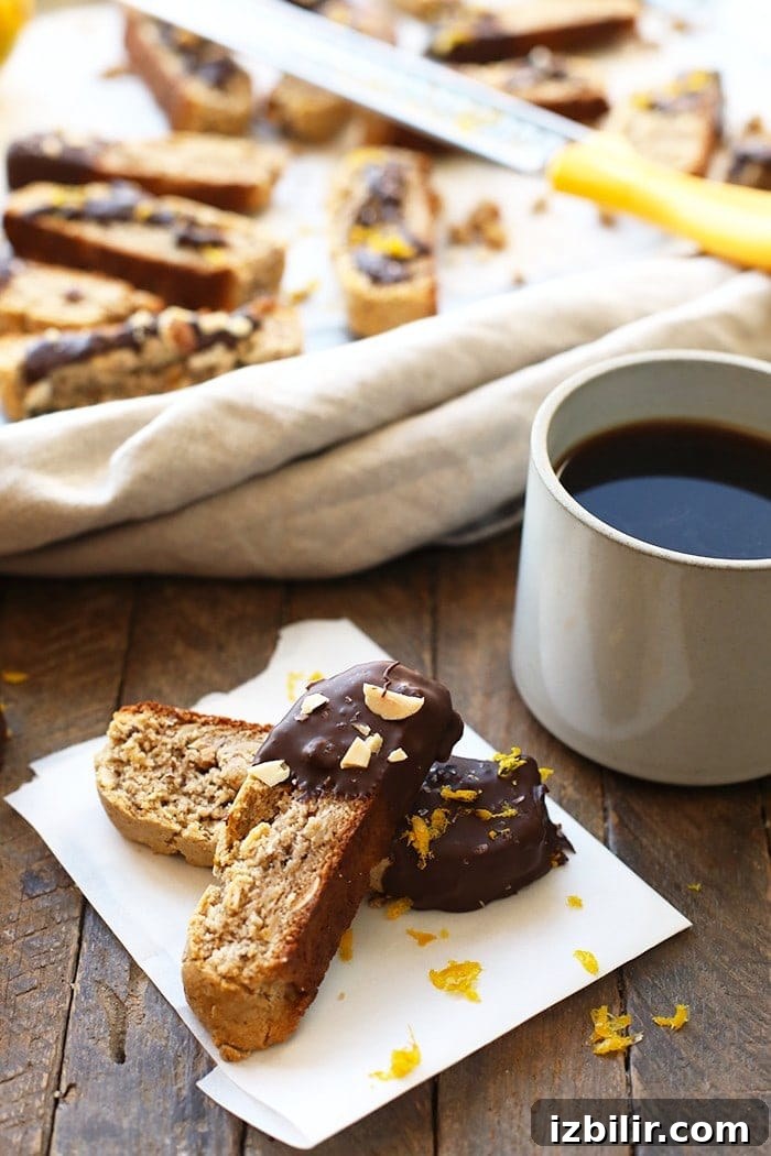 Made with 100% almond meal, this gluten free almond biscotti is the ultimate Christmas cookie recipe to make this holiday season!