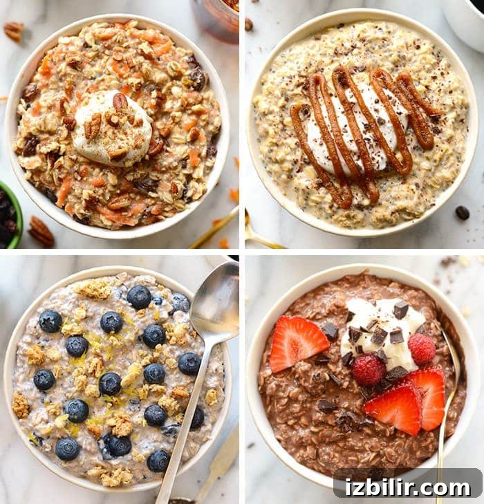 Spice up classic oatmeal with one of these delicious and healthy overnight oats recipes. Overnight oats are a great way to prepare oatmeal the night before and have an easy, no-hassle breakfast the next morning! Overnight Oats