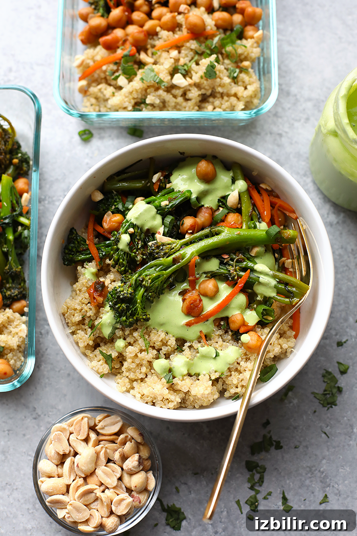 Spicy Kung Pao Quinoa Bowls with Crispy Tofu and Peanuts 2 These Vegetarian Kung Pao Quinoa Bowls are the perfect meal prep recipe to make so you can enjoy a healthy lunch or dinner the entire week!