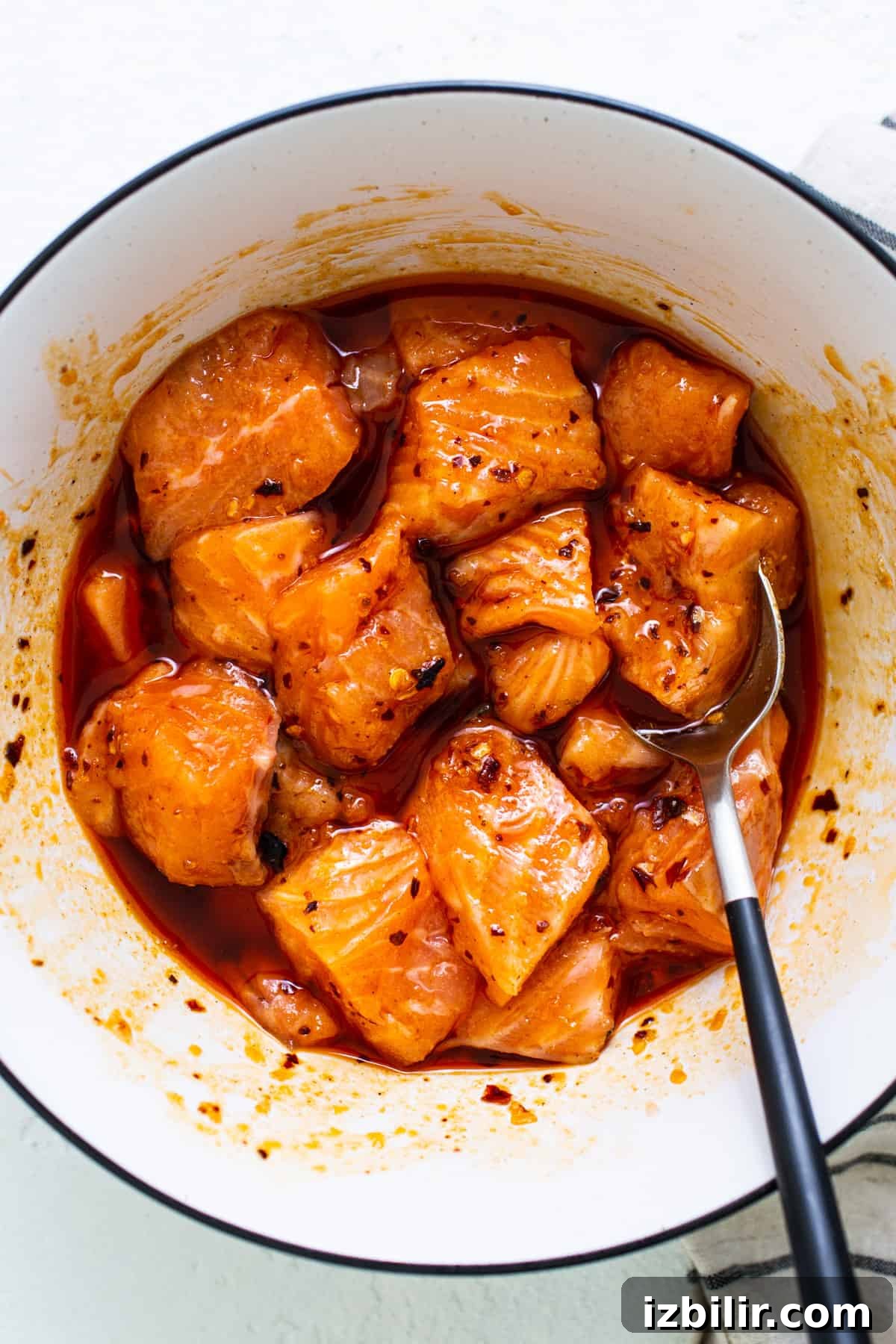 Fit Foodie Cooking Club: Feb 2024 Recipes & Events 3 a bowl of food with a spoon in it.
