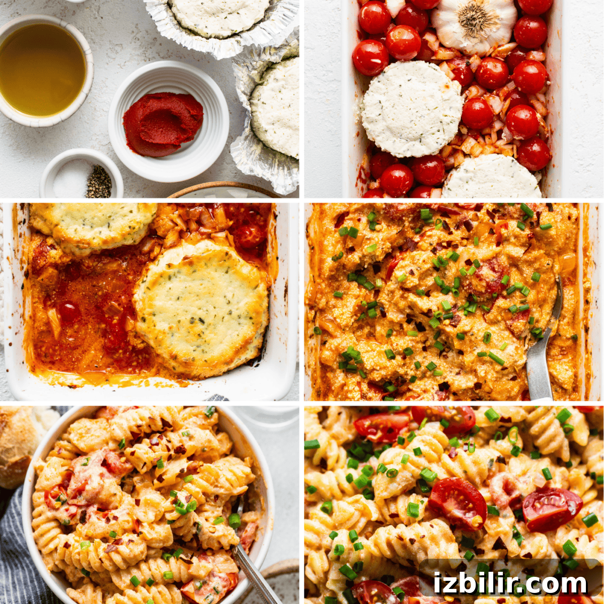 Baked dish with tomatoes and melted cheese ready to be mashed into a sauce