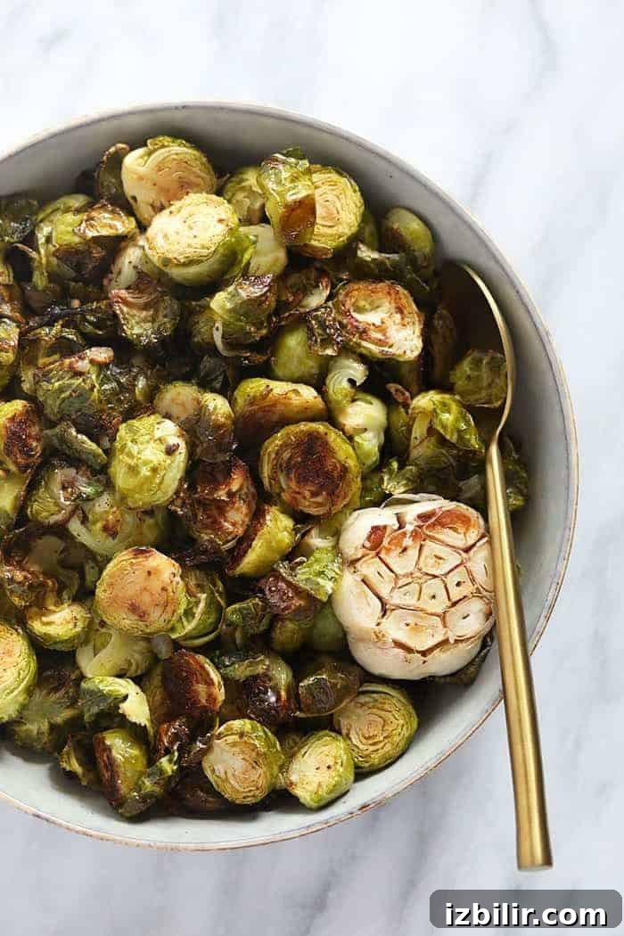 Brussels sprouts in bowl