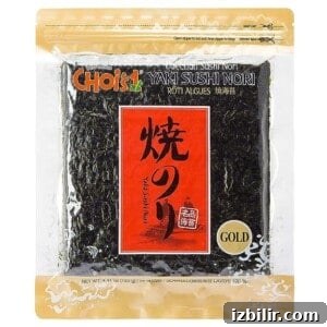 A package of Japanese rice.