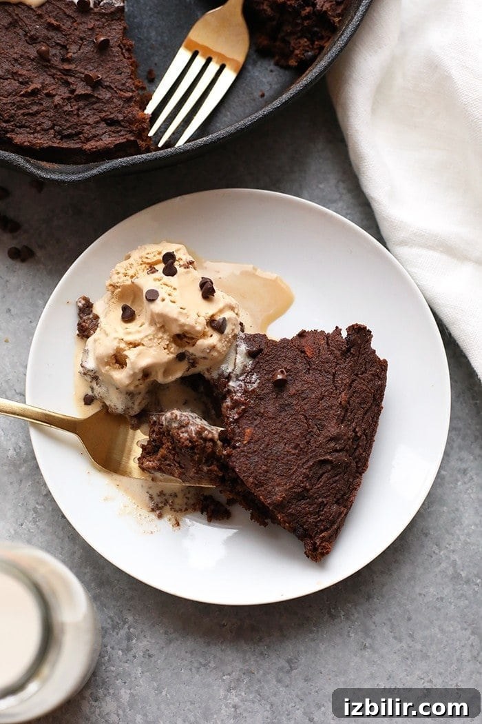 Skillet Sweet Potato Brownies Skillet Sweet Potato Brownies