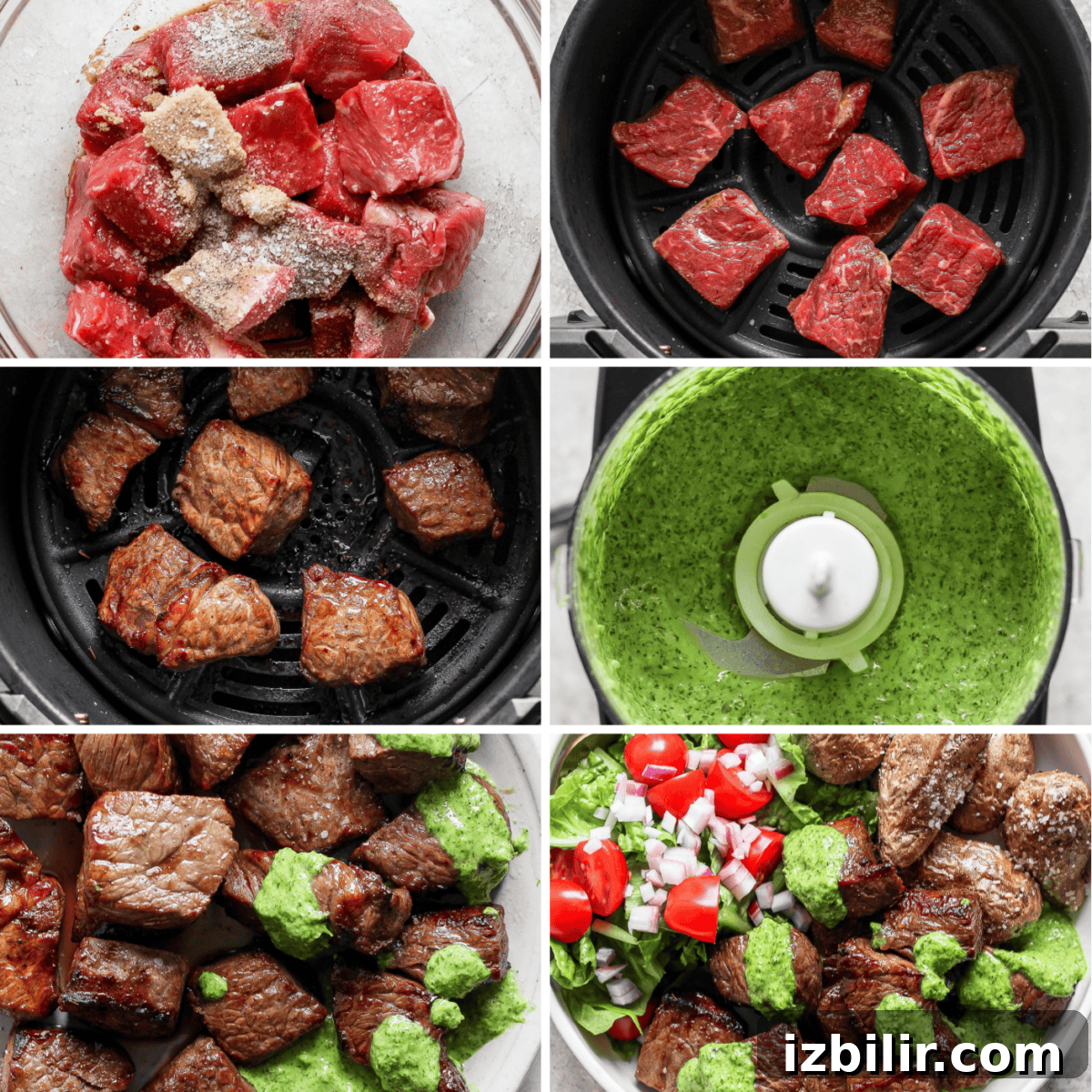 Crispy Air Fryer Steak Bites with Garlic Butter 4 img 238983 3