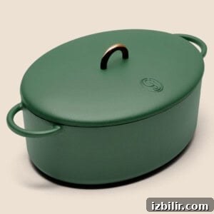 dutch oven on plain background.