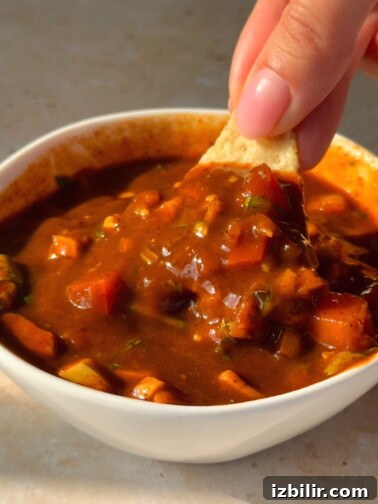 Authentic Mexican Black Salsa Recipe 2 Salsa Negra in a bowl
