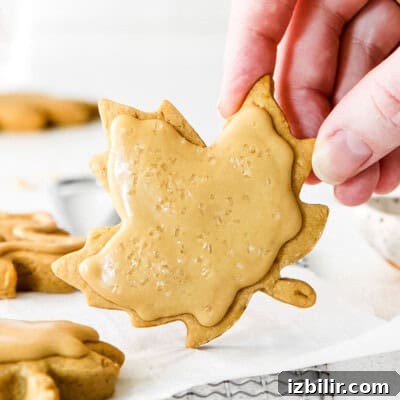 Maple sugar cookies.