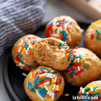 cake batter protein balls