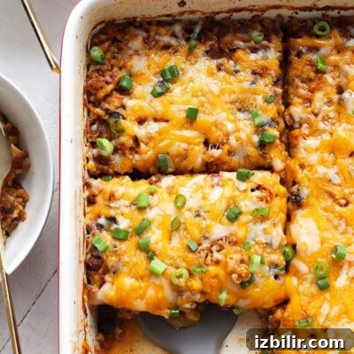Southwestern chicken casserole with corn and beans