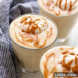 healthy banana protein shake