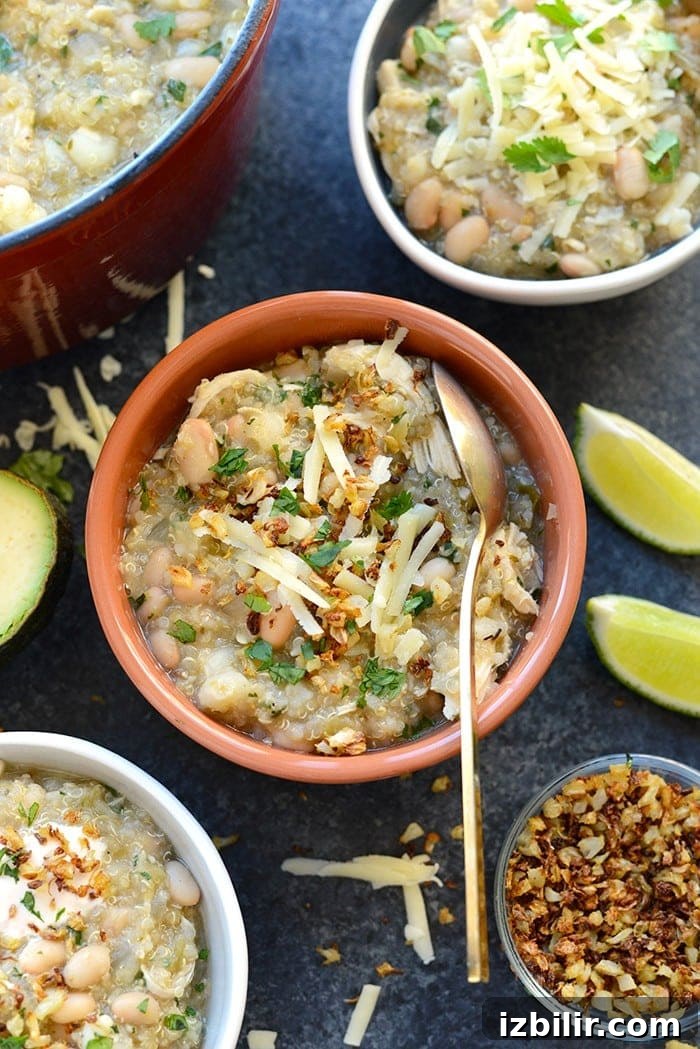 White Chicken Quinoa Chili