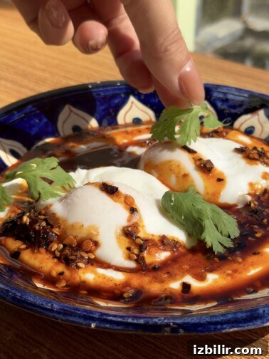 Salsa Macha Turkish-Style Eggs