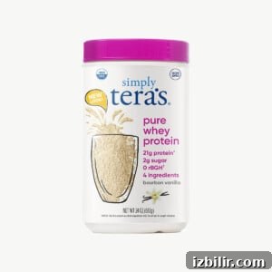 simply teras whey protein powder.
