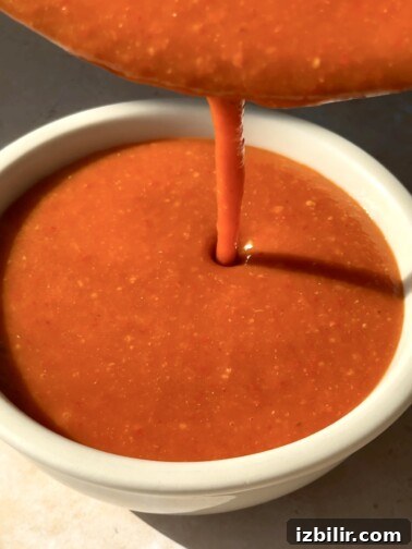 Salsa Roja Taquera in a bowl