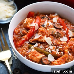 One-Pan Chicken Cacciatore Quinoa Casserole 6 chicken cacciatore