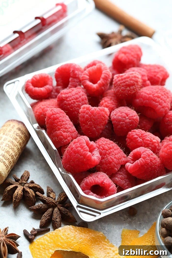 Fresh raspberries for mulled wine fresh raspberries to be used in mulled wine