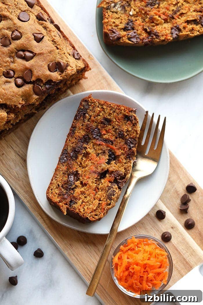Slice of carrot bread slice of banana carrot bread recipe