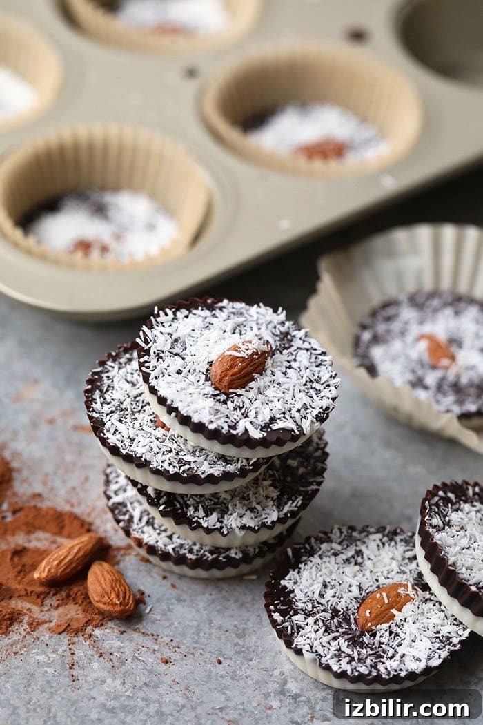 coconut butter cups coconut butter cups