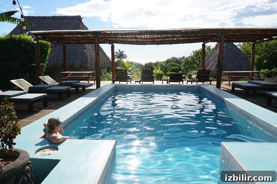 Coco Loco Eco-Resort has a beautiful pool and patio! Pool photo.