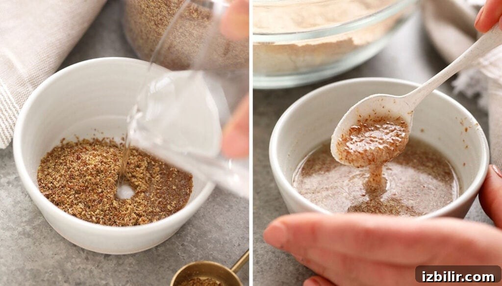 Flax egg Flax egg