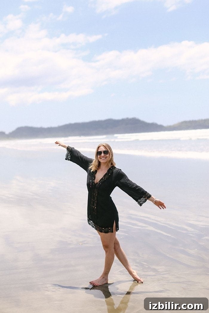 girl on beach
