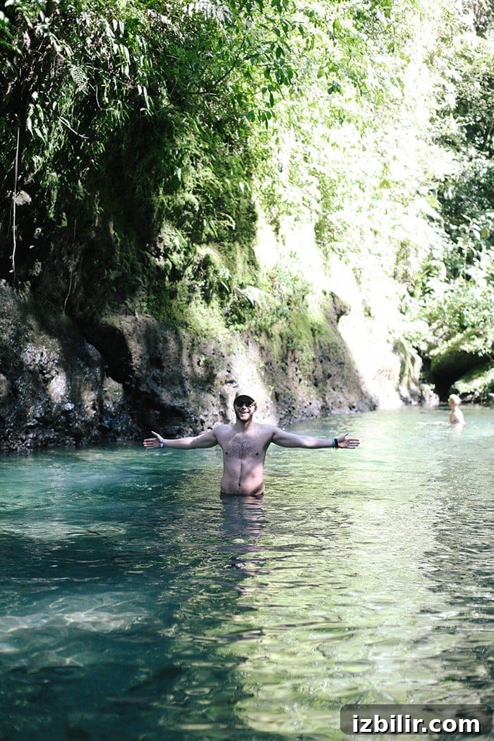 boy in water