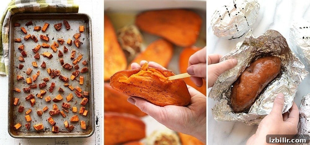Sweet potatoes for every meal of the day (+ snacks and dessert!)! We rounded up 50 of our favorite healthy sweet potato recipes from Fit Foodie Finds (+ from some of our friends) and put them all right here for you. Different ways to prepare sweet potatoes
