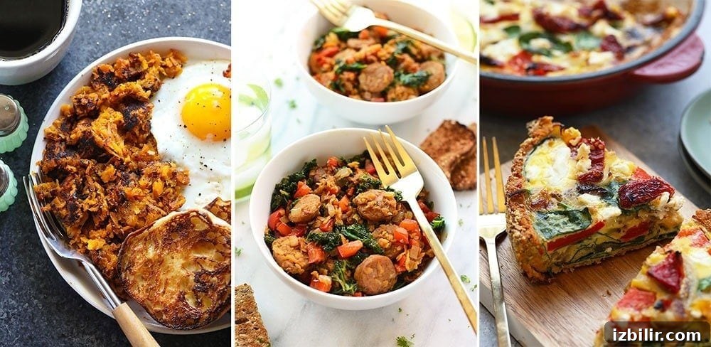 Can you really use sweet potatoes in savory AND sweet breakfast recipes?! The answer is YES, my friends. From waffles to omelets to burritos, these sweet potato breakfast recipes will help you start your day off with a protein and veggie-packed breakfast. Sweet potato breakfast recipes