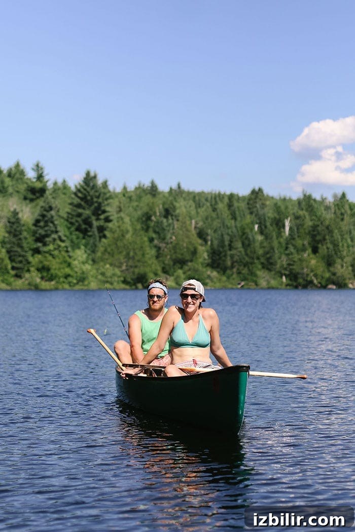 Looking for an active 4-day itinerary for your Boundary Waters trip? This BWCA itinerary offers a base camp and active day trip paddles, fishing recommendations, and delicious healthy camp food recipes. Don't leave home without this itinerary next time you find yourself headed to the BWCA! Fit Foodie Finds canoeing in the BWCA