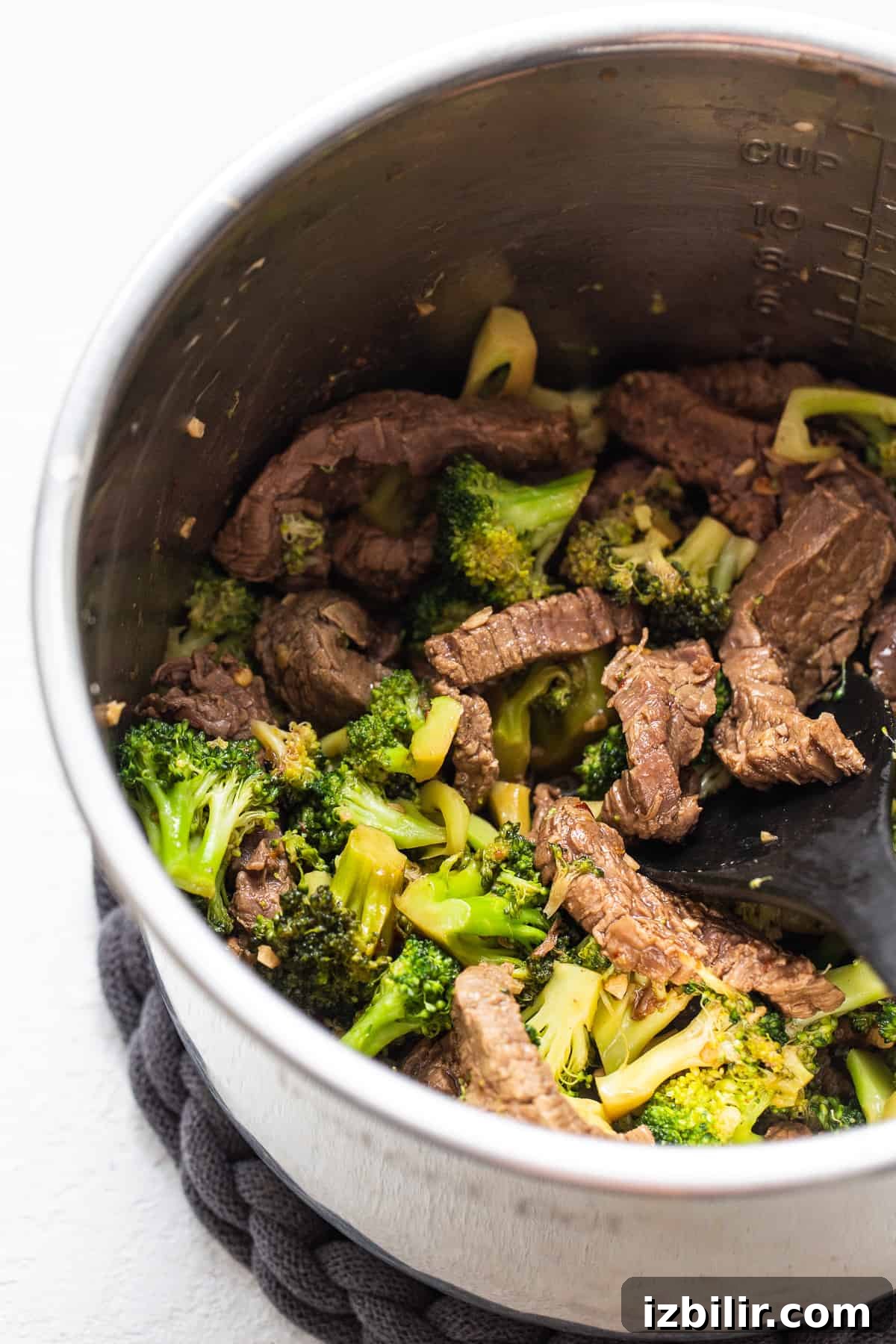 Beef and broccoli in Instant Pot beef and broccoli in Instant Pot.