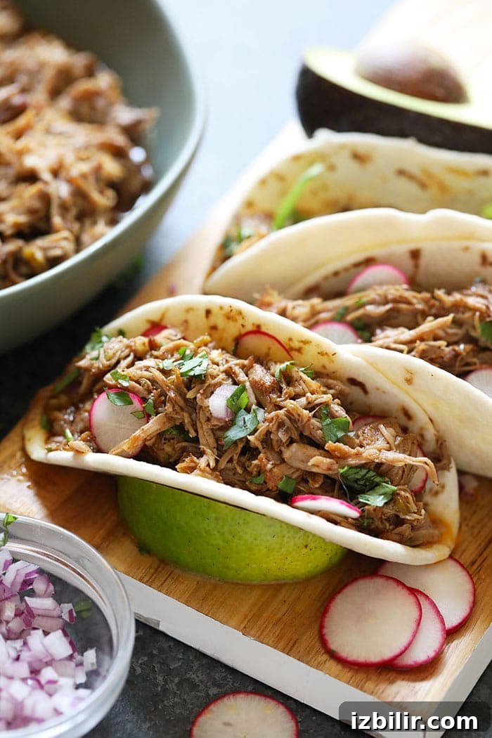 tacos on cutting board