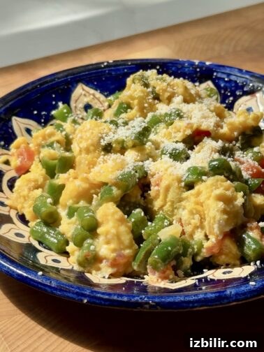 Ejotes con Huevo - Green Beans with Scrambled Eggs