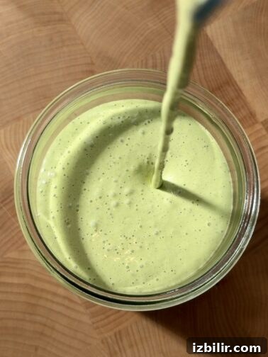 Aji Verde Ranch in a jar with herbs