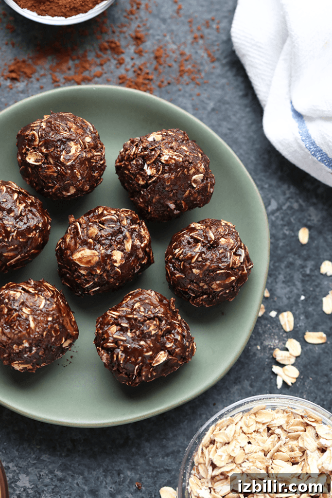 Energy Balls Recipes: No-Bake Protein Snack Ideas 3 energy balls on a plate