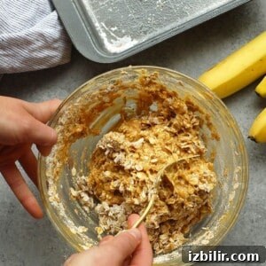 mixing batter