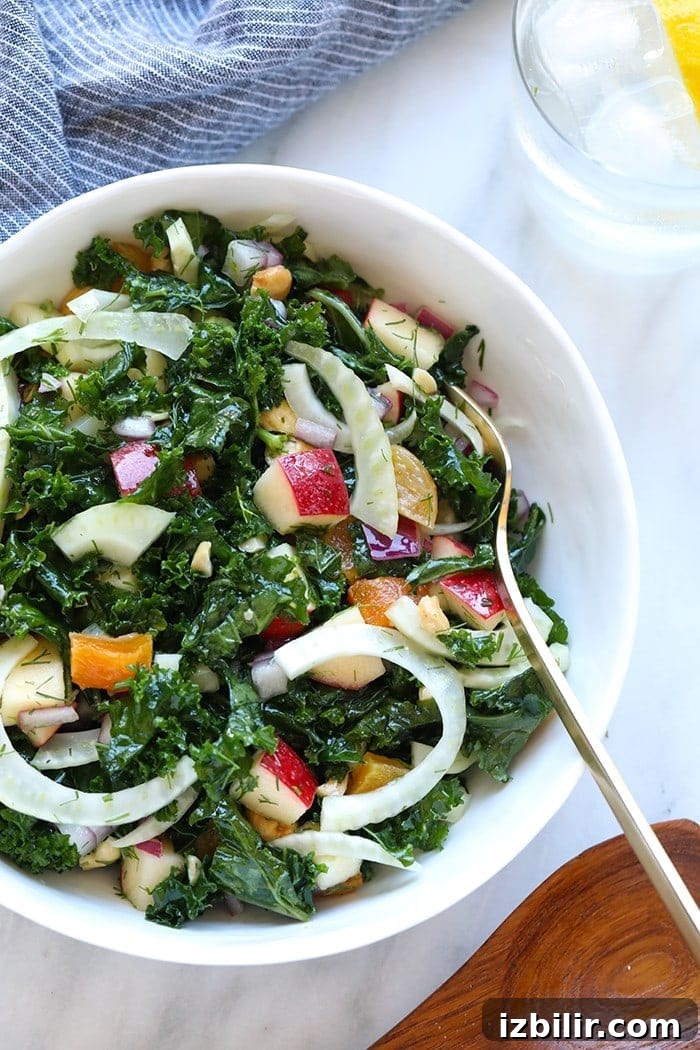 kale and fennel salad