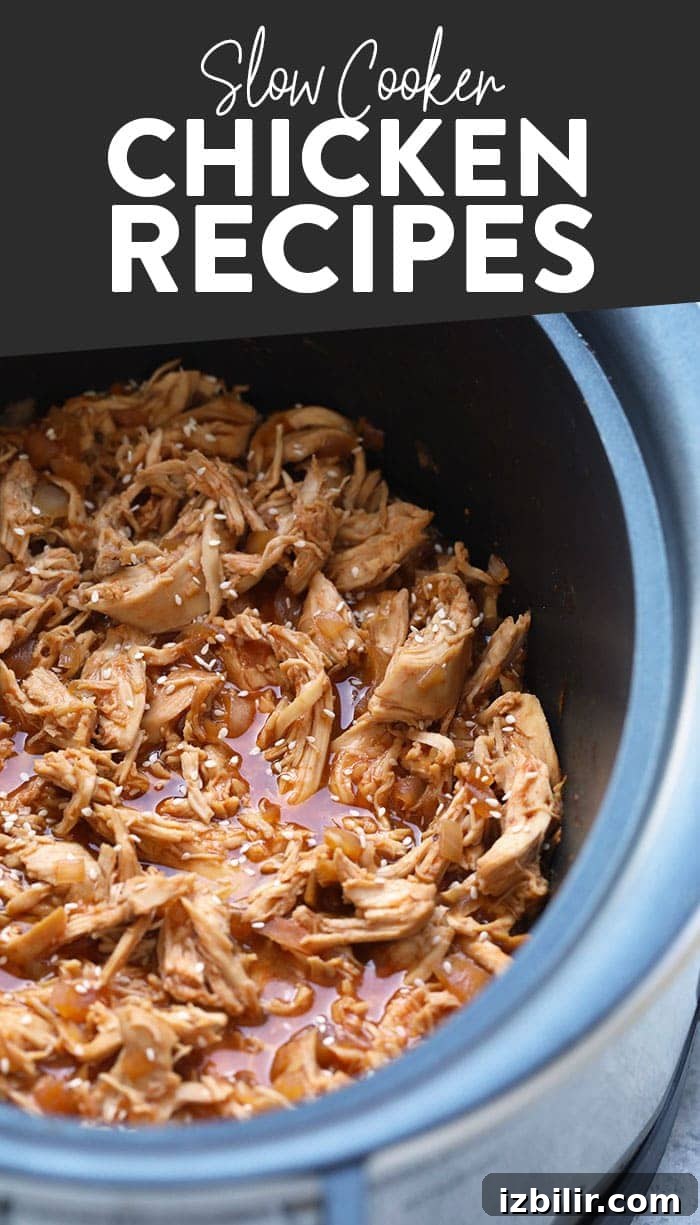 Slow cooker chicken