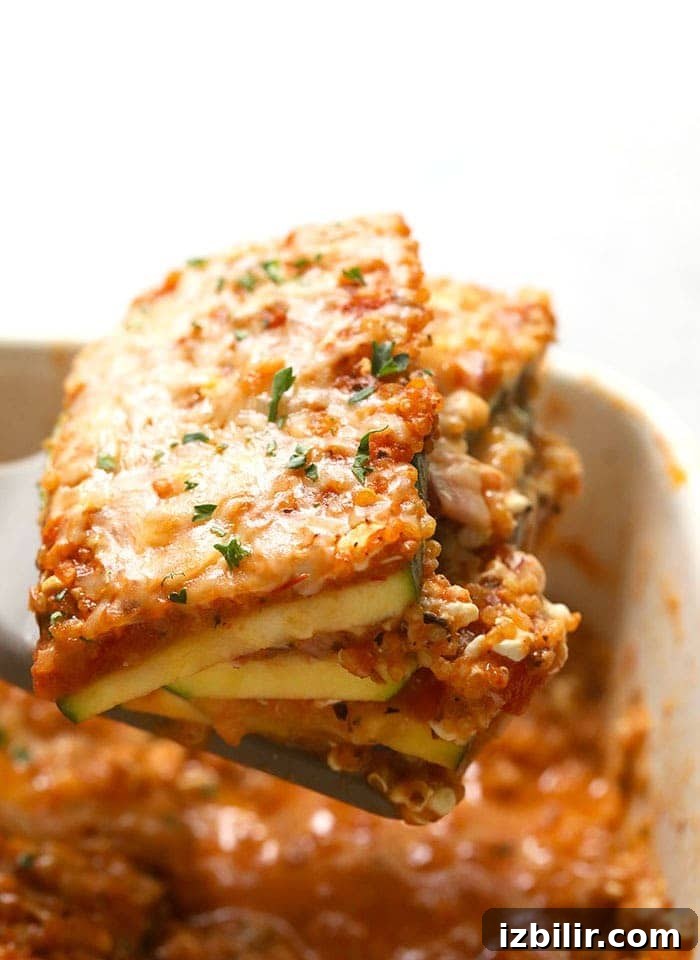 This baked zucchini lasagna fuses all of the delicious flavors of Italian cooking with a midwestern, healthy twist! zucchini lasagna