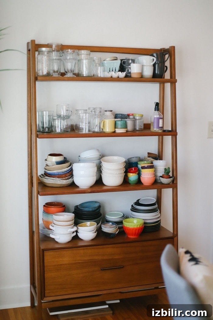 Mid Century Shelving Unit