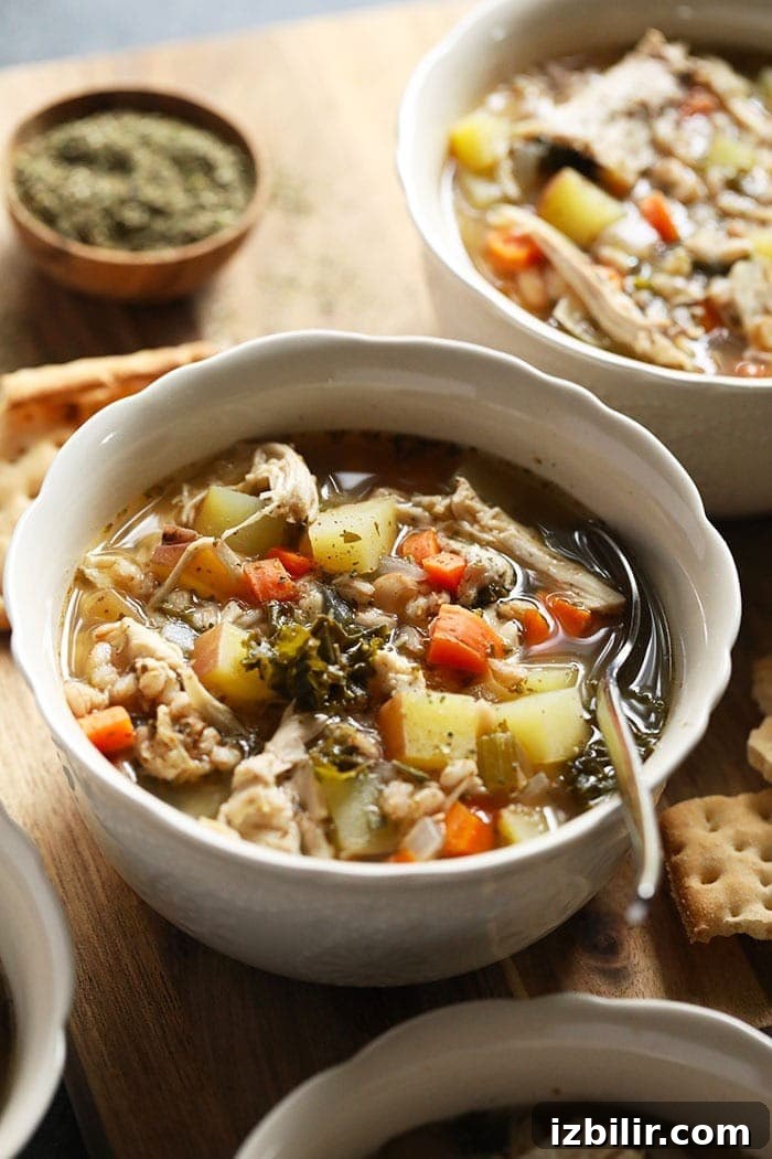 Tuscan Turkey Soup