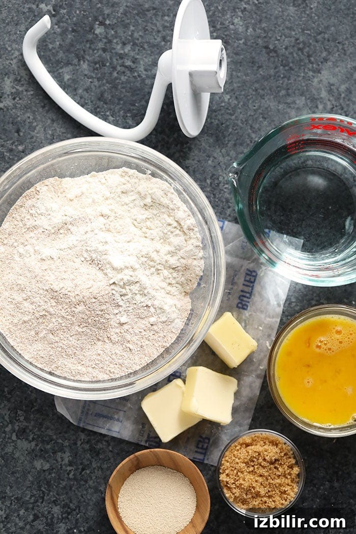 Mixing pretzel dough