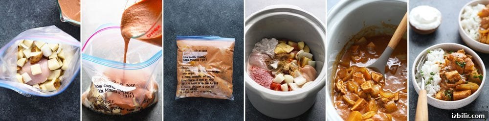 6 Freezer-to-Crockpot Meals for Busy Weeknights 9 Chicken Tikka Masala