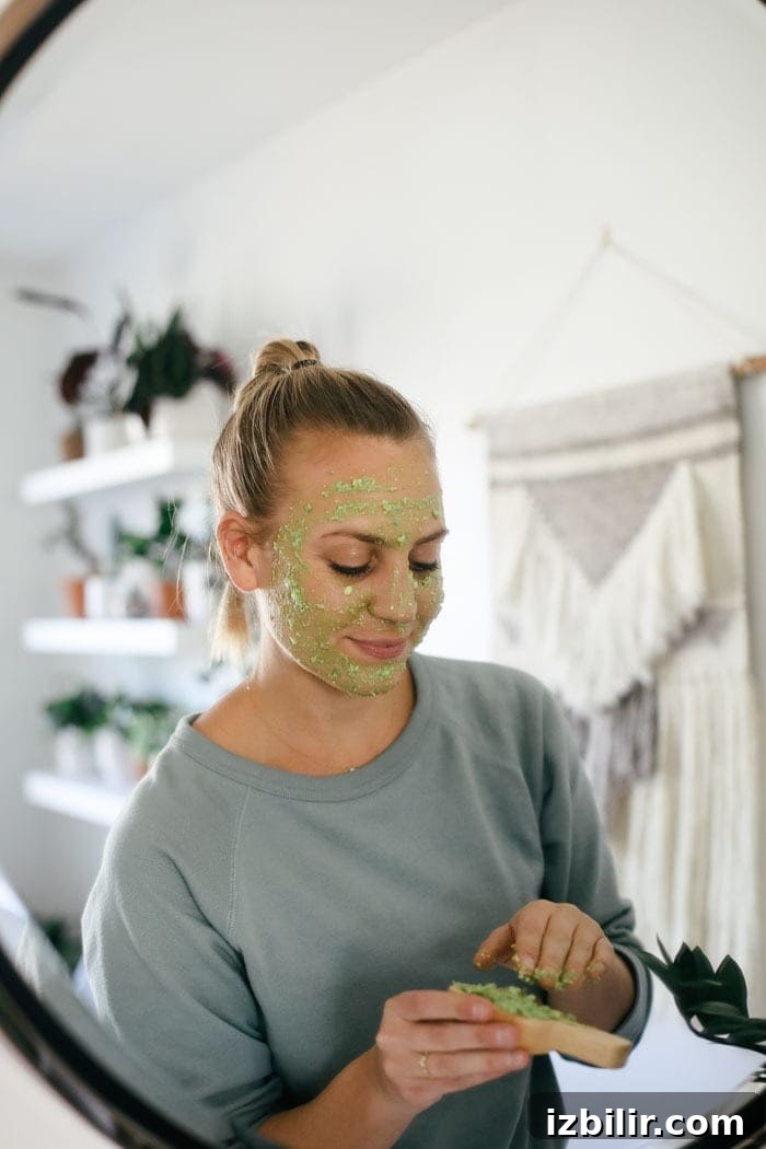 Face Mask Applied Face Mask