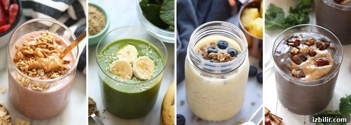 82 Breakfast Recipes to Fuel Your Morning 3 Healthy Breakfast Smoothies