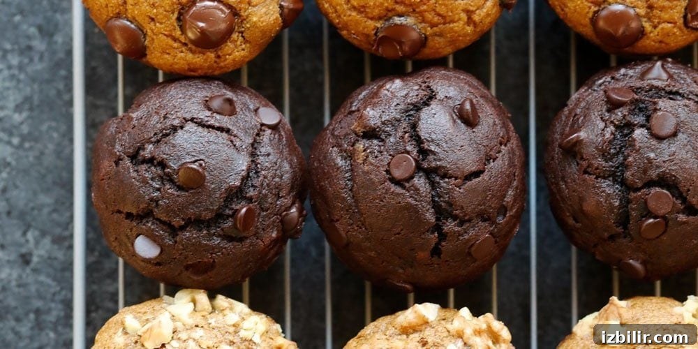 Healthy Chocolate Muffins