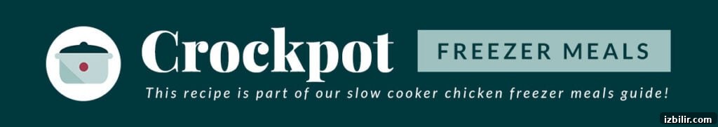 Slow Cooker Chicken Cacciatore with Tomatoes and Peppers 2 Crockpot chicken cacciatore freezer meals logo.