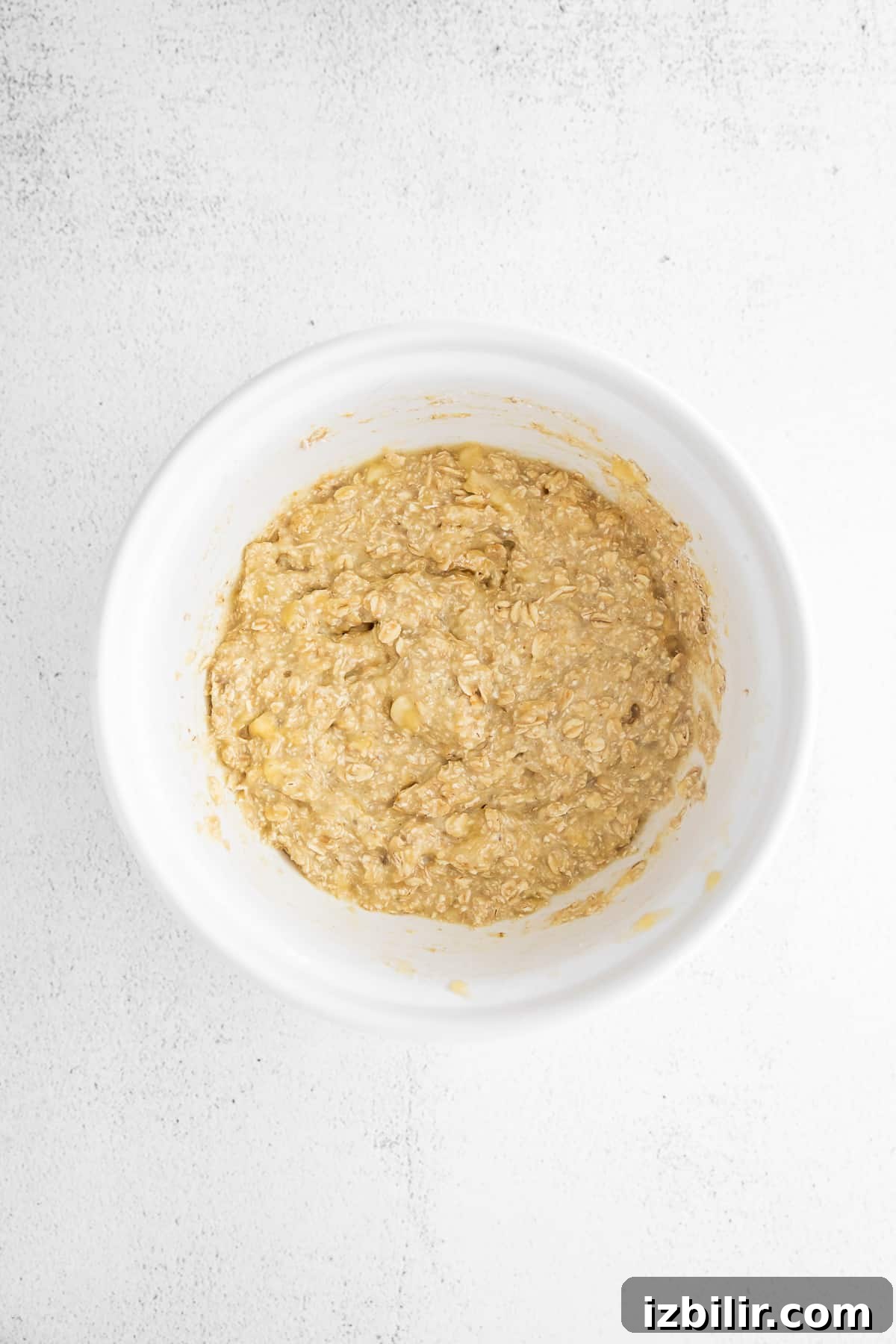 Fluffy Banana Oatmeal Pancakes Recipe 4 bowl of pancakes batter
